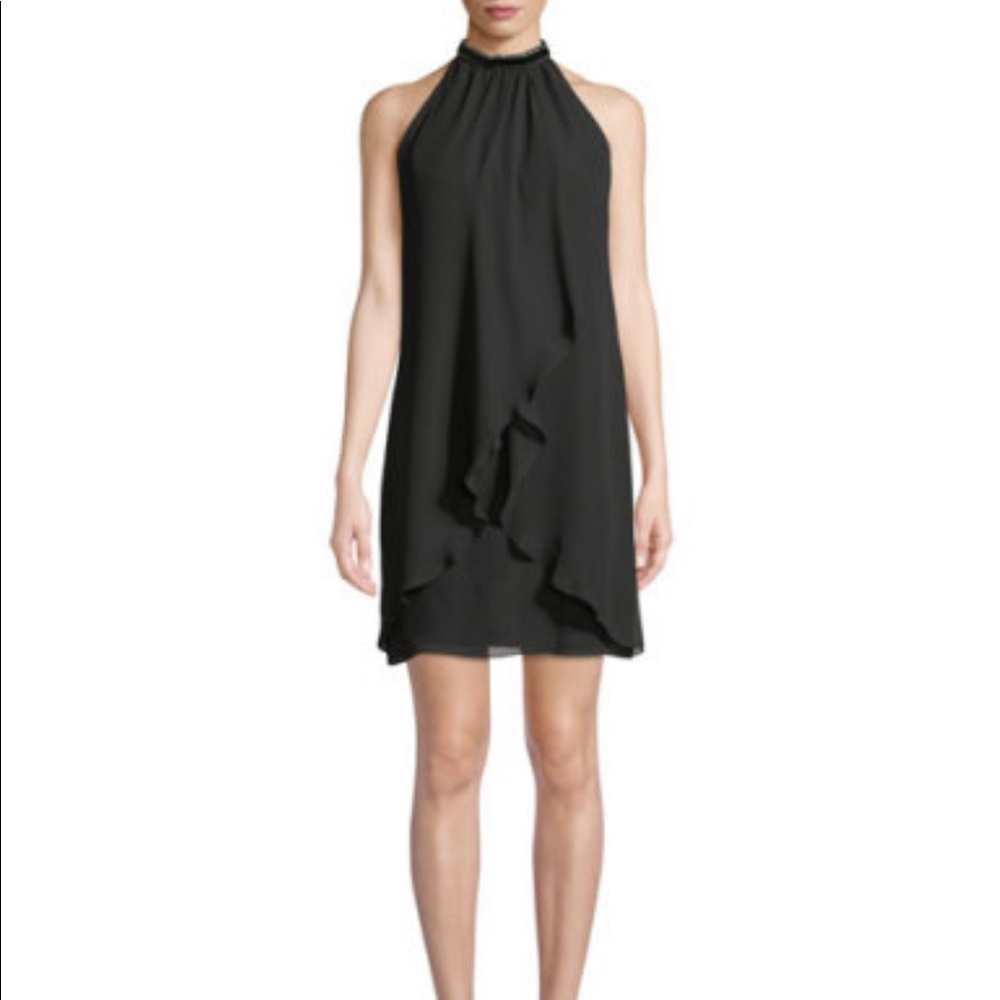 Donna Ricco Chiffon Tulip Dress